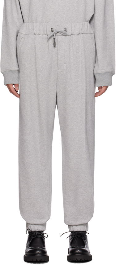 Tepláky WOOYOUNGMI WOOYOUNGMI Drawstring Sweatpants Šedá | W233PT23, 0