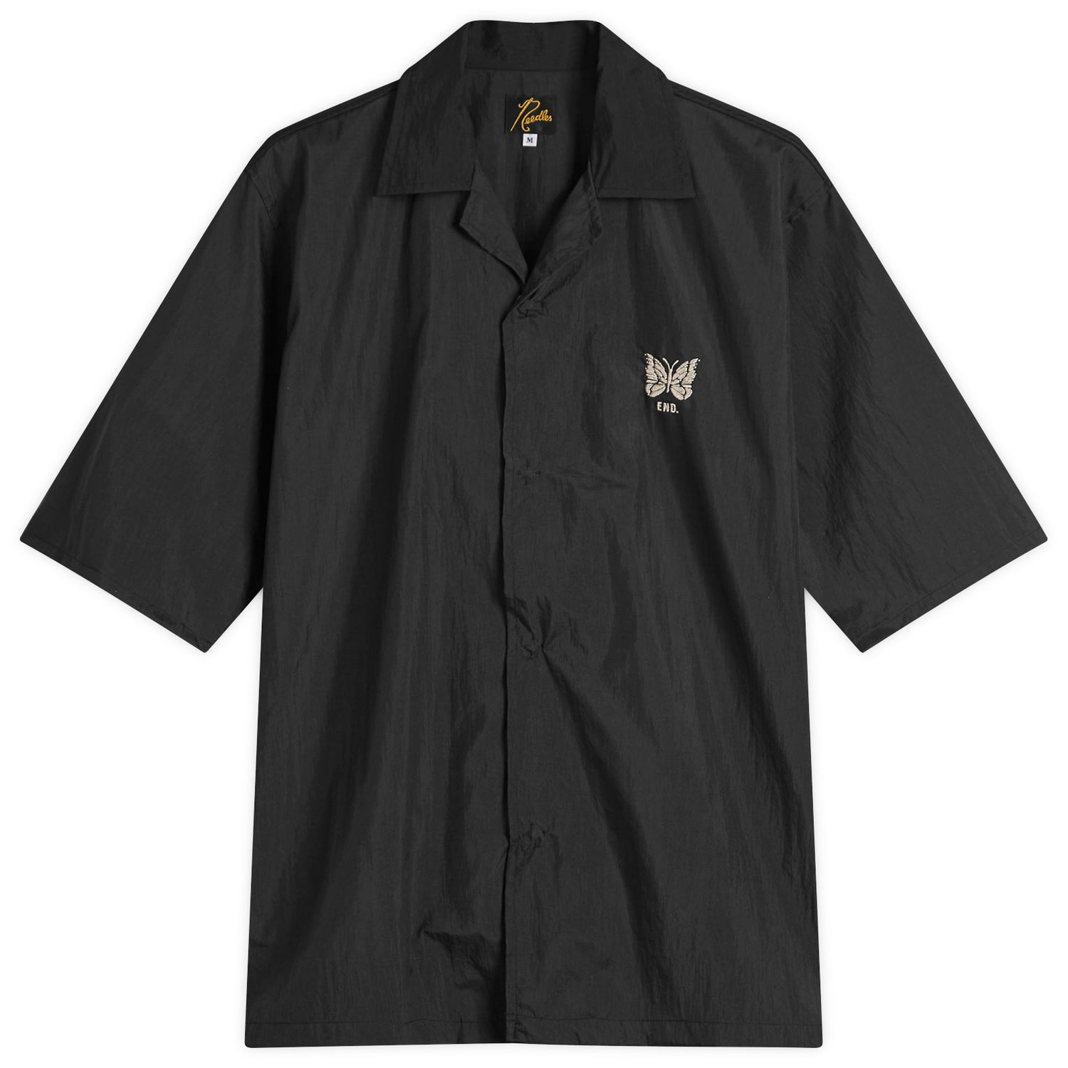 Košeľa Needles END. x Needles Cabana Shirt, Size Small Čierna | QV1673, 1