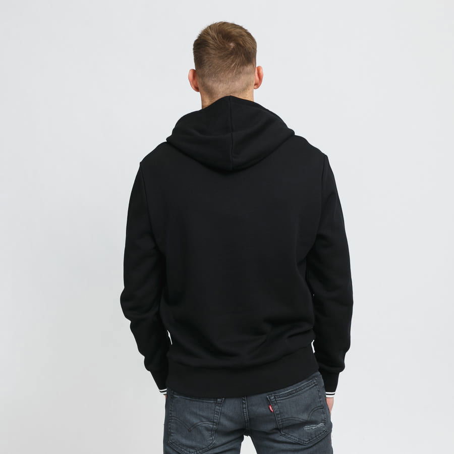 Tipped Hooded Sweatshirt