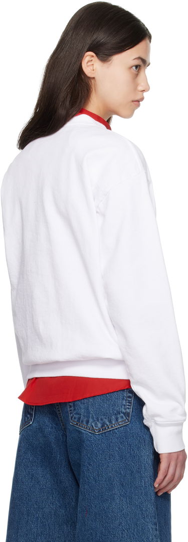 Sveter Sporty & Rich Sporty & Rich NY 94 Crewneck Sweatshirt Biela | ST071622034WH57, 2