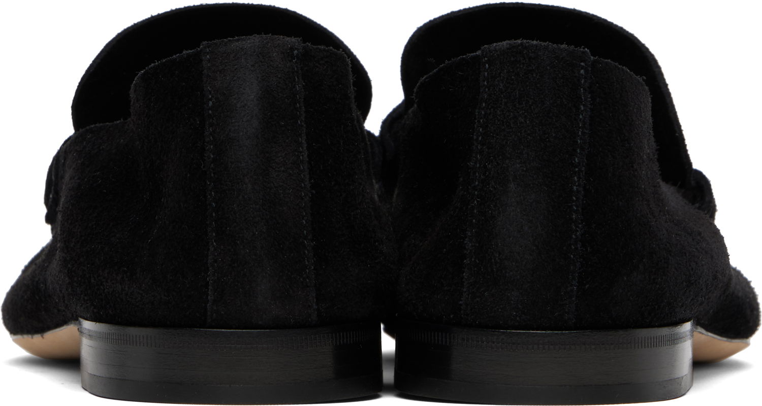 Tenisky a topánky The Row The Row Soft Suede Loafers Čierna | F1626-L305, 1