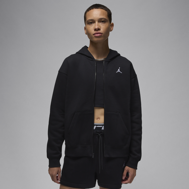 Mikina Jordan Jordan Brooklyn Fleece Full-Zip Hoodie Čierna | FV7167-010, 1