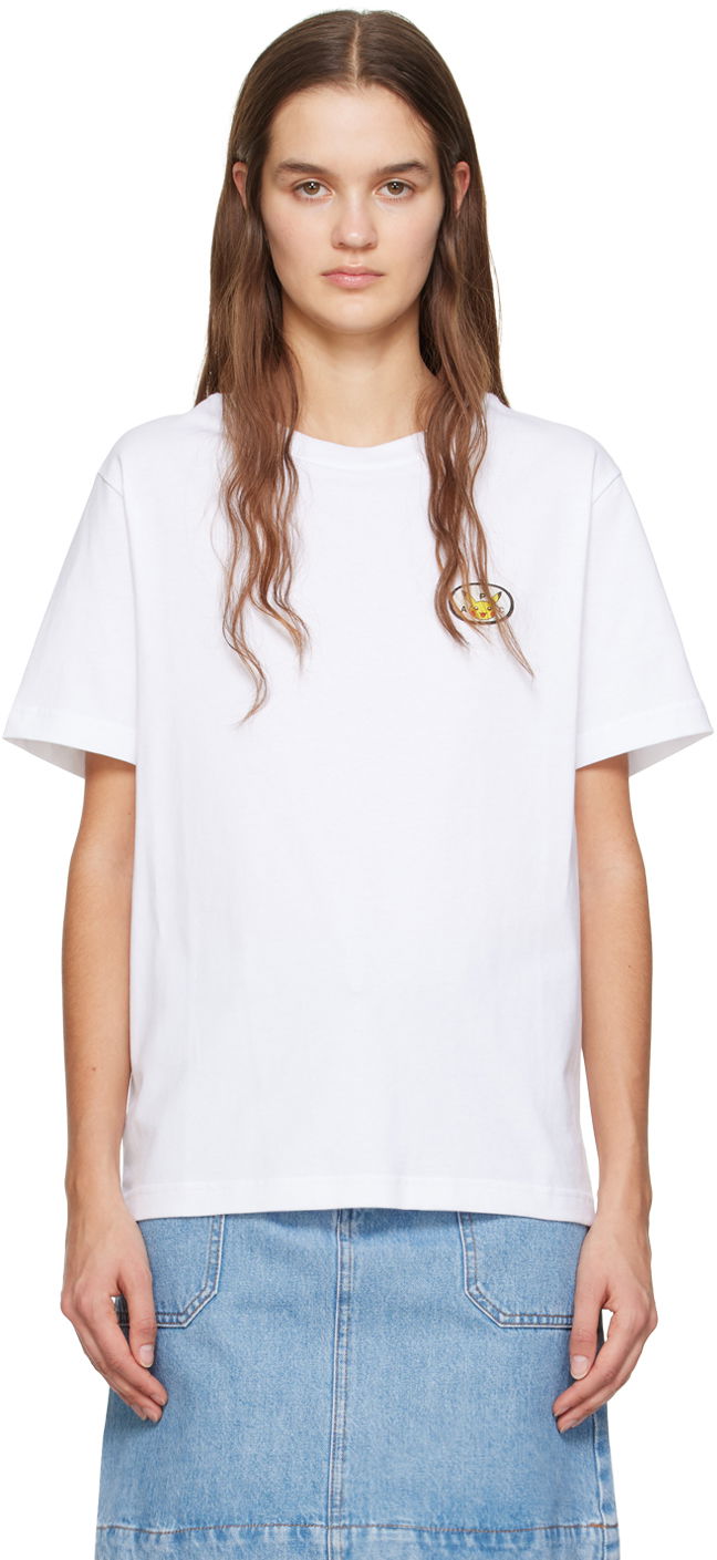 Tričko A.P.C. Patch T-Shirt Biela | COGYB-M26308, 0