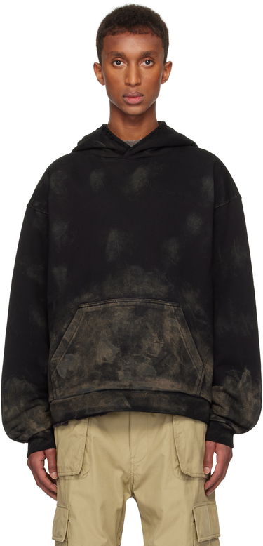 Mikina We11done Muddy Hoodie Čierna | WD-TH3-24-823-U-BK, 0