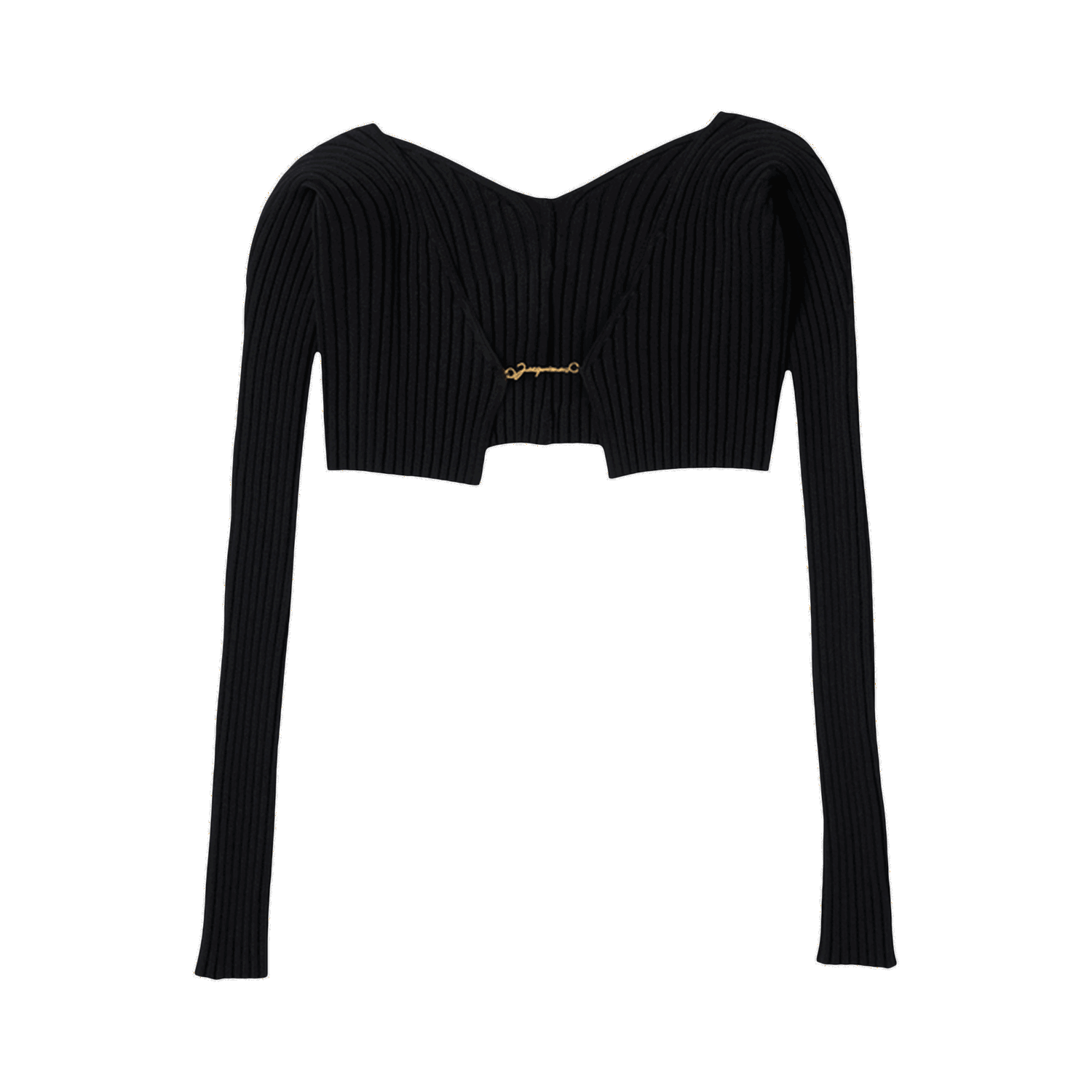 Sveter Jacquemus Le Cardigan Alzou Čierna | 213KN108 2190 990, 0