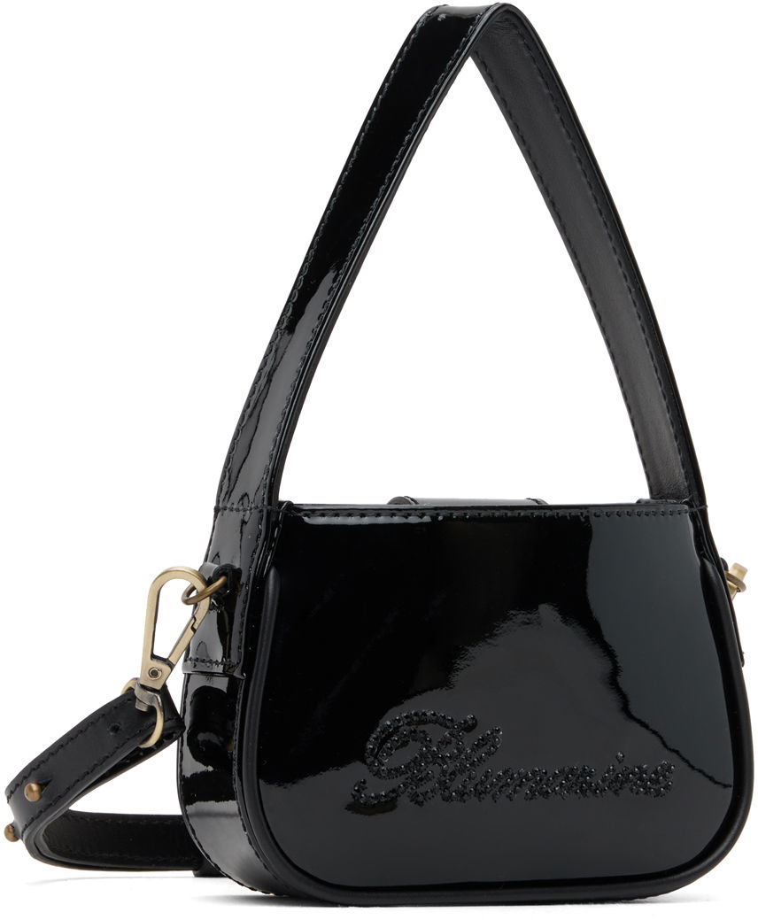 Kabelka Blumarine Mini Rhinestone Shoulder Bag Čierna | P344W001A, 1