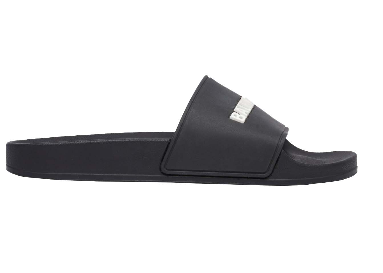 Tenisky a topánky Balenciaga Pool Slide Black White W Čierna | 565547W1S801006, 0