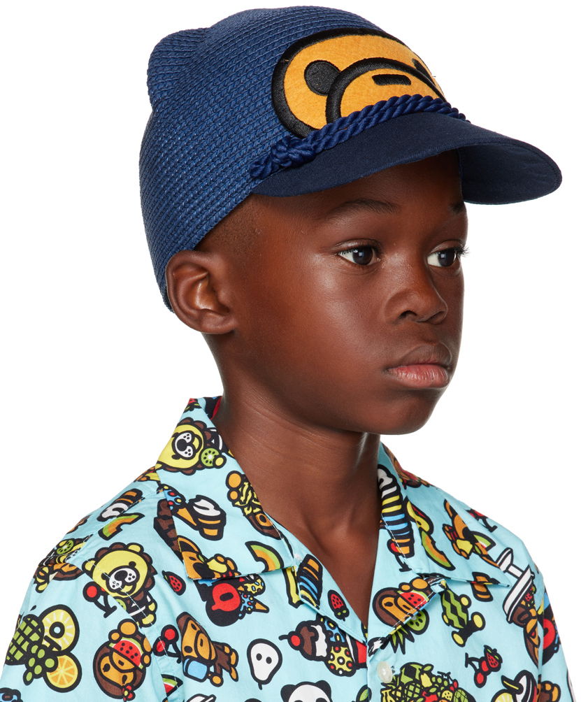 Šiltovka BAPE Milo Blade Cap Modrá | 002CPJ303005K, 1