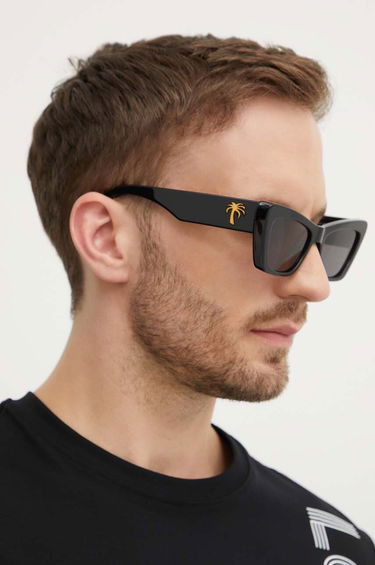 Slnečné okuliare Palm Angels Palm Angels Cat Eye Sunglasses Čierna | PERI058.531007, 1