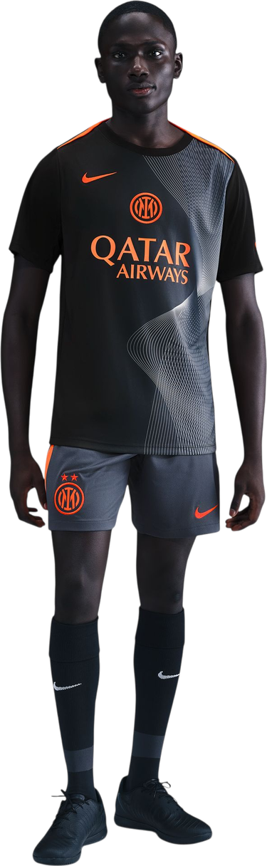 Tričko Nike Dri-FIT Inter Milan Pre-Match T-Shirt 2025/26 Čierna | hm3441-010, 2