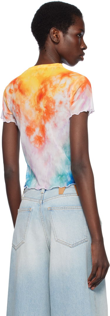 Crop Top Casablanca Casablanca Surf Trip Tie Dye Mesh T-Shirt Rôznofarebný | WS25-TP-074-01, 2