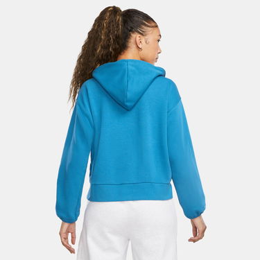 Mikina Nike Dri-FIT Swoosh Fly Standard Issue Pullover Hoodie Modrá | DA6483-457, 2