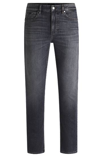 Džínsy BOSS Slim-Fit Soft-Touch Denim Jeans Šedá | 50532606, 0