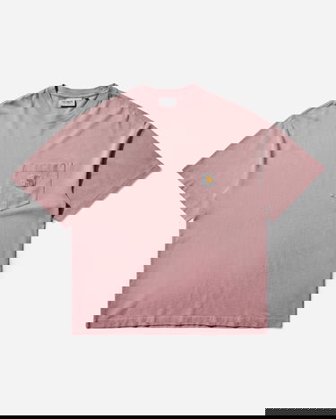 Tričko Carhartt WIP Hudson Pocket T-Shirt Ružová | I035140-1XF.5F, 3