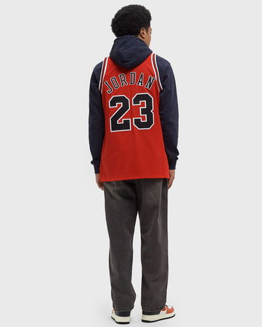 Dres Mitchell & Ness NBA Chicago Bulls 1996 Michael Jordan #23 Hardwood Classics Authentic Jersey Červená | JY9792-CBUUNRD, 1