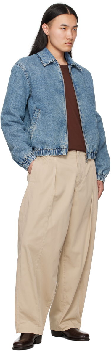 Bomber bunda AMI AMI Paris Ami de Coeur Denim Jacket Modrá | HJK043.DE0046, 3