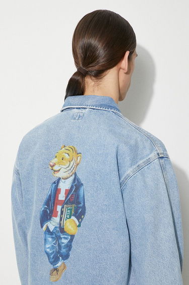 Bunda Human Made Denim Jacket Modrá | HM27JK016, 5