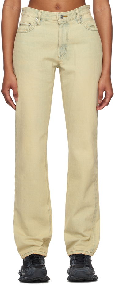 Džínsy We11done We11done Straight-Leg Jeans Žltá | WD-DP1-23-386-W-BG, 0