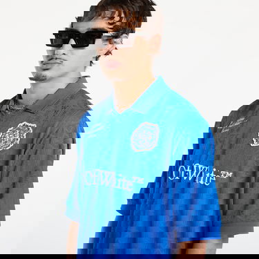 Dres Off-White Lion Nation Soccer Jersey Modrá | OMAD00CF25JER0044601, 1