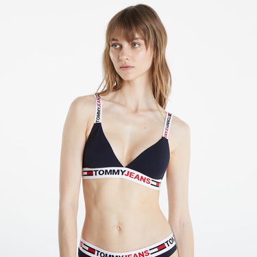 Podprsenka Tommy Hilfiger Id Unlined Triangle Bra Čierna | UW0UW03500 DW5, 0