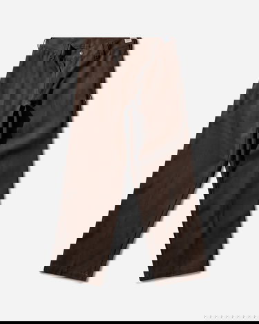 Nohavice Neighborhood Wide Pants Hnedá | 252ZANH-PTM01 BROWN, 0