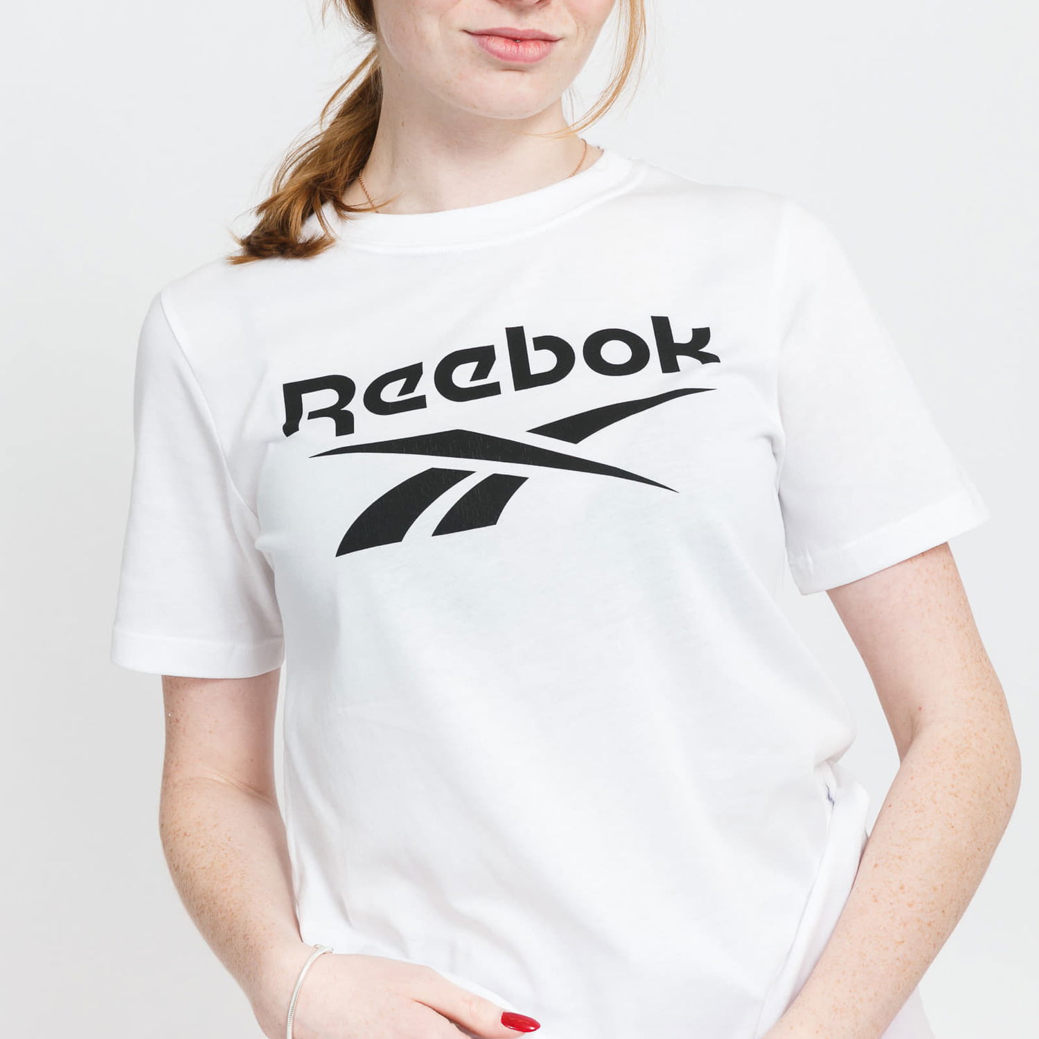 Tričko Reebok RI BL Tee Biela | HA5738, 1