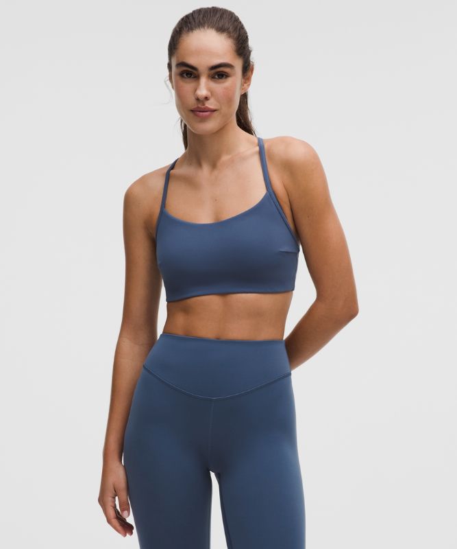 Podprsenka lululemon Evolve Flow Y Light-Support Bra C/D Cups, Size L Modrá | prod20005495, 0