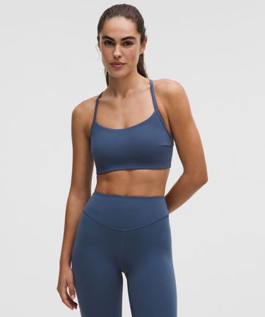 Podprsenka lululemon Evolve Flow Y Light-Support Bra C/D Cups, Size L Modrá | prod20005495, 0