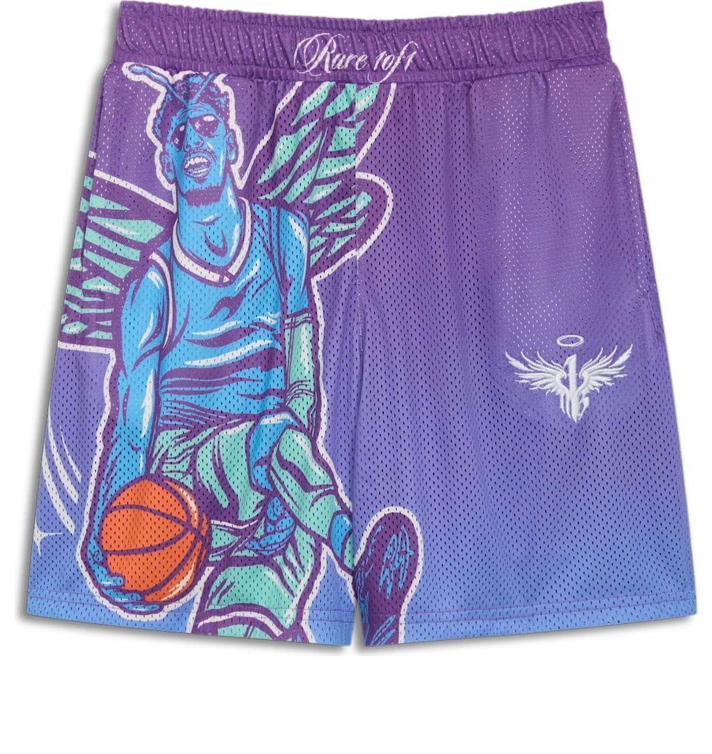 Šortky Puma Melo Graphic Basketball Shorts Fialová | 627745-01, 0