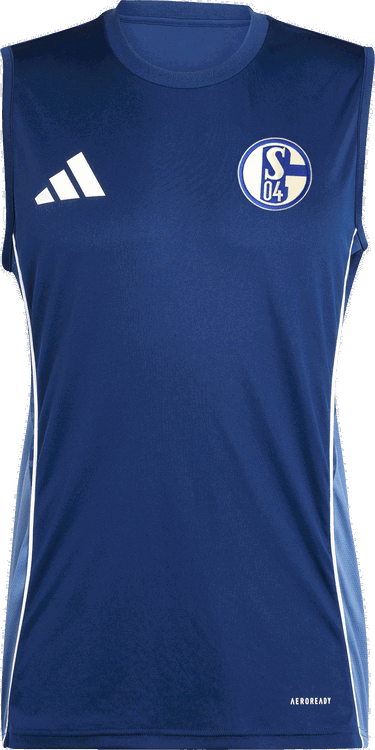 Tielko adidas Originals FC Schalke 04 Tanktop Modrá | 6s04ji6553, 0