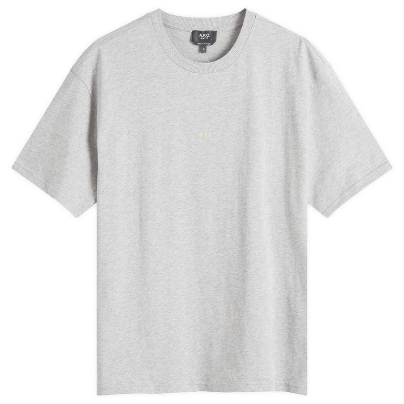 Tričko A.P.C. Micro Logo T-Shirt Šedá | COHBW-H26386-TPP