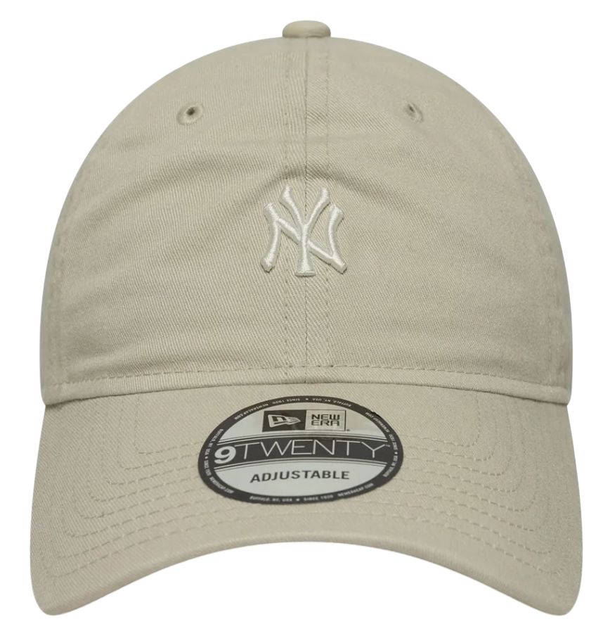 Šiltovka New Era MLB New York Yankees Mini Logo Washed 9Twenty Cap Béžová | 60667599-60667599, 1