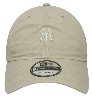 Šiltovka New Era MLB New York Yankees Mini Logo Washed 9Twenty Cap Béžová | 60667599-60667599, 1