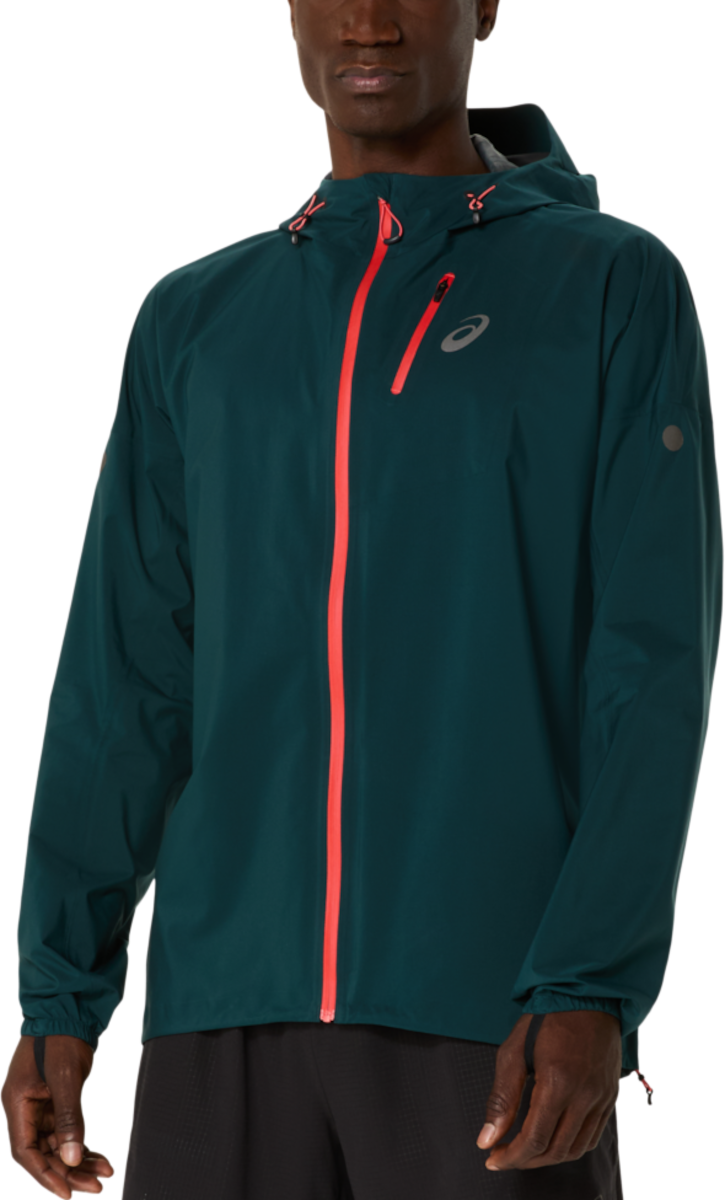 Vetrovka Asics Fujitrail Elite Waterproof Jacket Zelené | 2011d265-300, 0