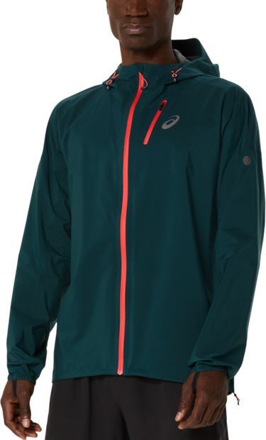 Vetrovka Asics Fujitrail Elite Waterproof Jacket Zelené | 2011d265-300, 0