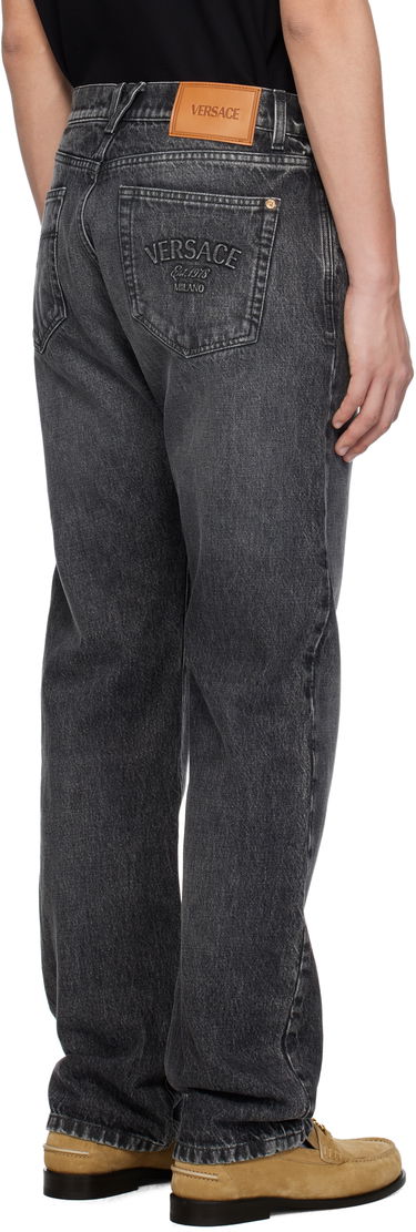 Džínsy Versace Versace Stonewashed Jeans Čierna | 1018911_1A13597, 2