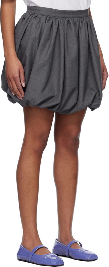 Sukňa Marni Marni Wool Balloon Mini Skirt Šedá | GOMA0699U0 TW839, 1