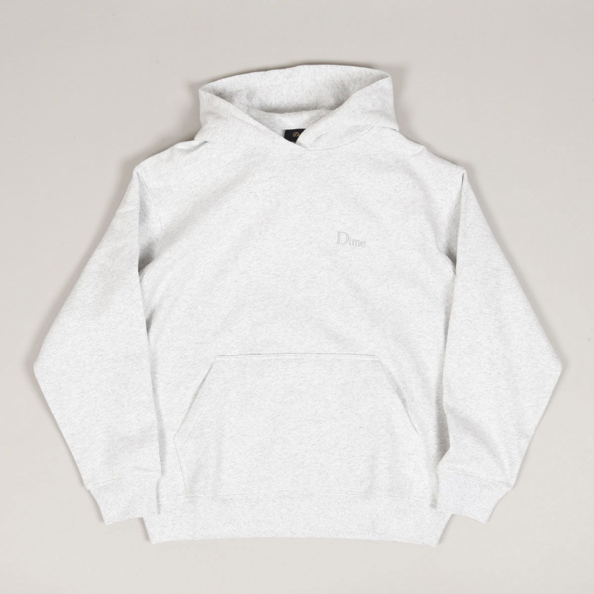 Mikina Dime Dime Classic Small Logo Hoodie Šedá | DIMESP257AHS, 1