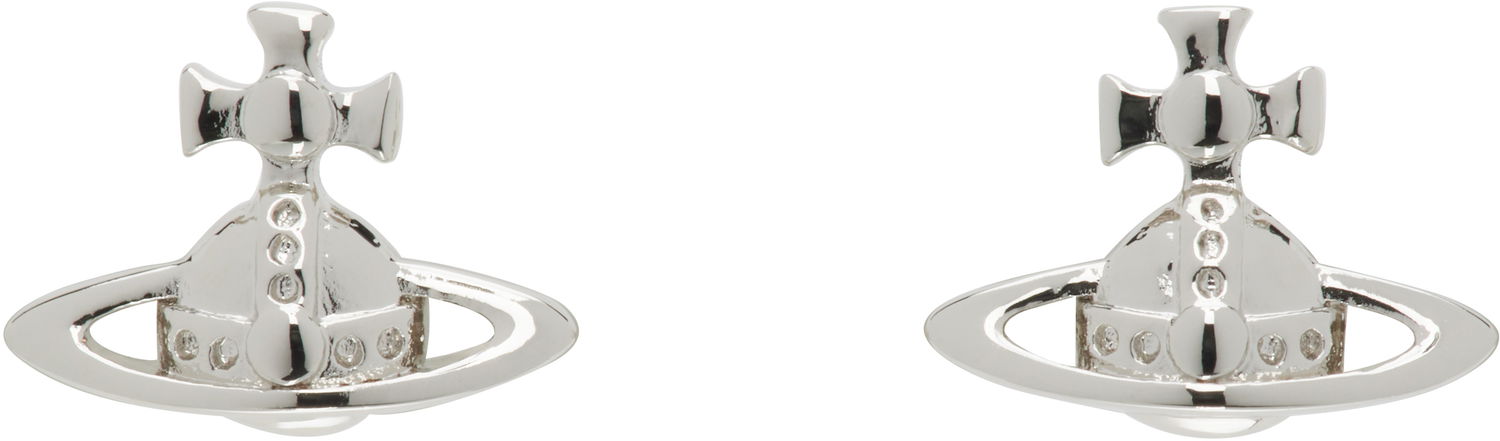 Náušnice Vivienne Westwood Lorelai Stud Earrings Šedá | 62010359-02P019-, 0