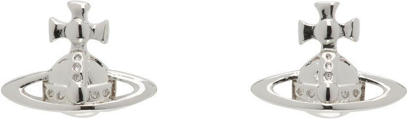 Náušnice Vivienne Westwood Lorelai Stud Earrings Šedá | 62010359-02P019-