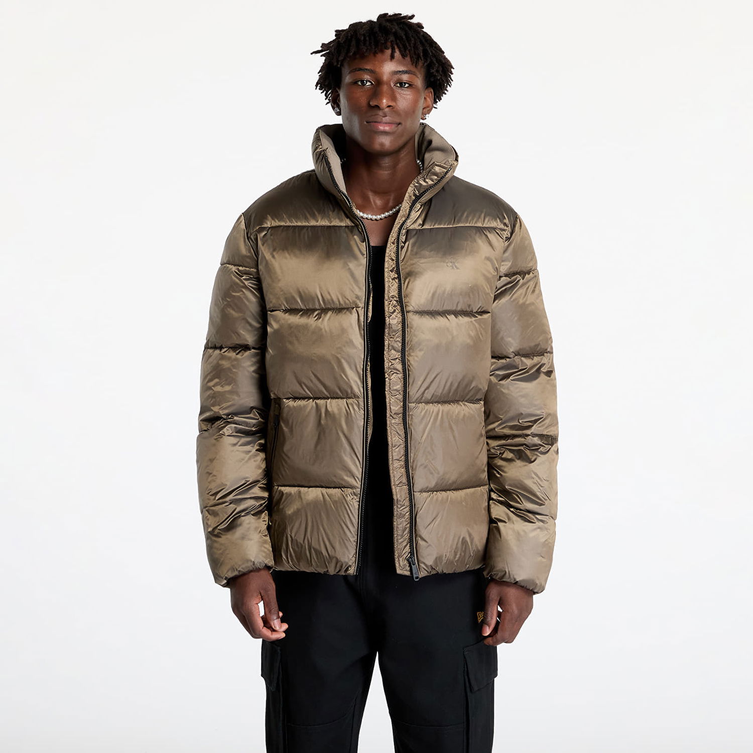 Prešívaná bunda CALVIN KLEIN Jeans Two Tone Puffer Jacket Béžová | J30J326097 PAV, 0