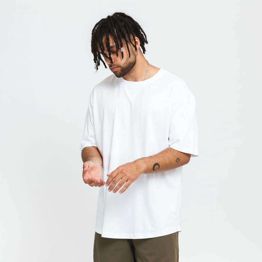 Organic Cotton Curved Oversized Tee