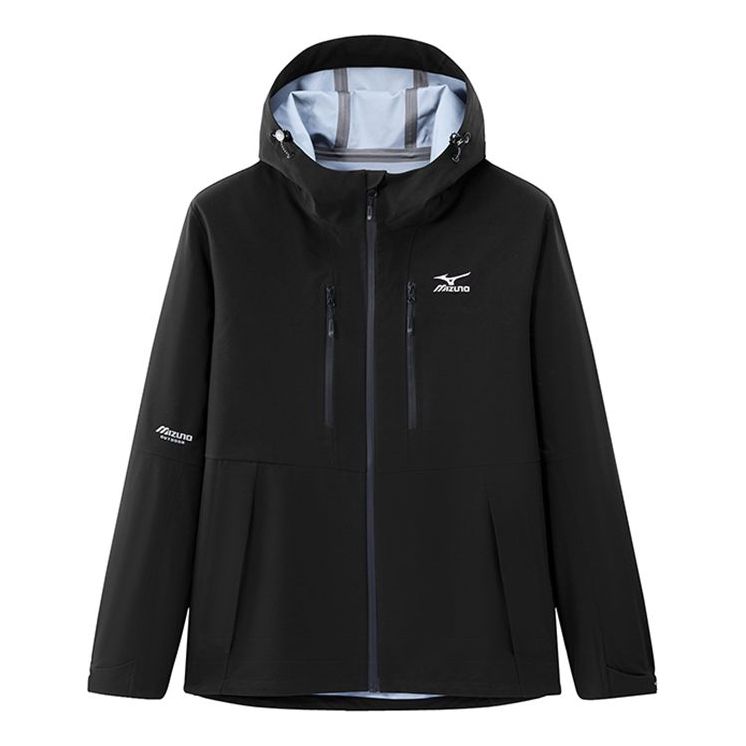 Vetrovka Mizuno Classic Logo Outdoor Jacket Čierna | A2CE3104