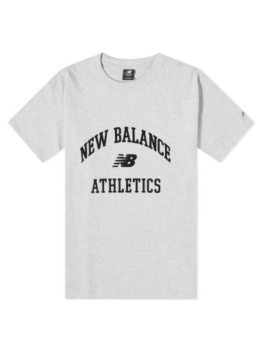 Tričko New Balance Athletics Varsity Graphic T-Shirt "Athletic Grey" Šedá | MT33551-AG