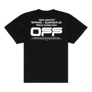 Wavy Line Print Loose Fit T-Shirt