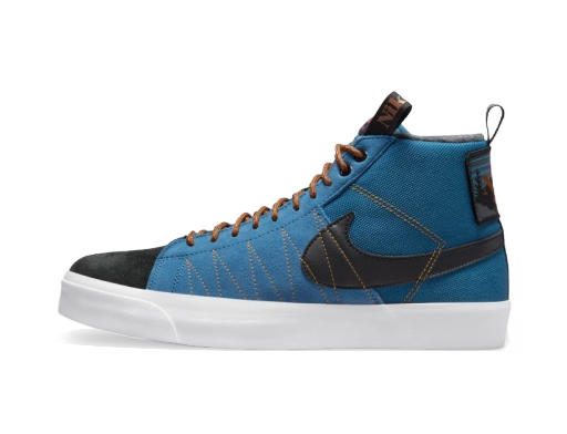 Skateboarding Nike SB Zoom Blazer Mid Premium Modrá | DC8903-400