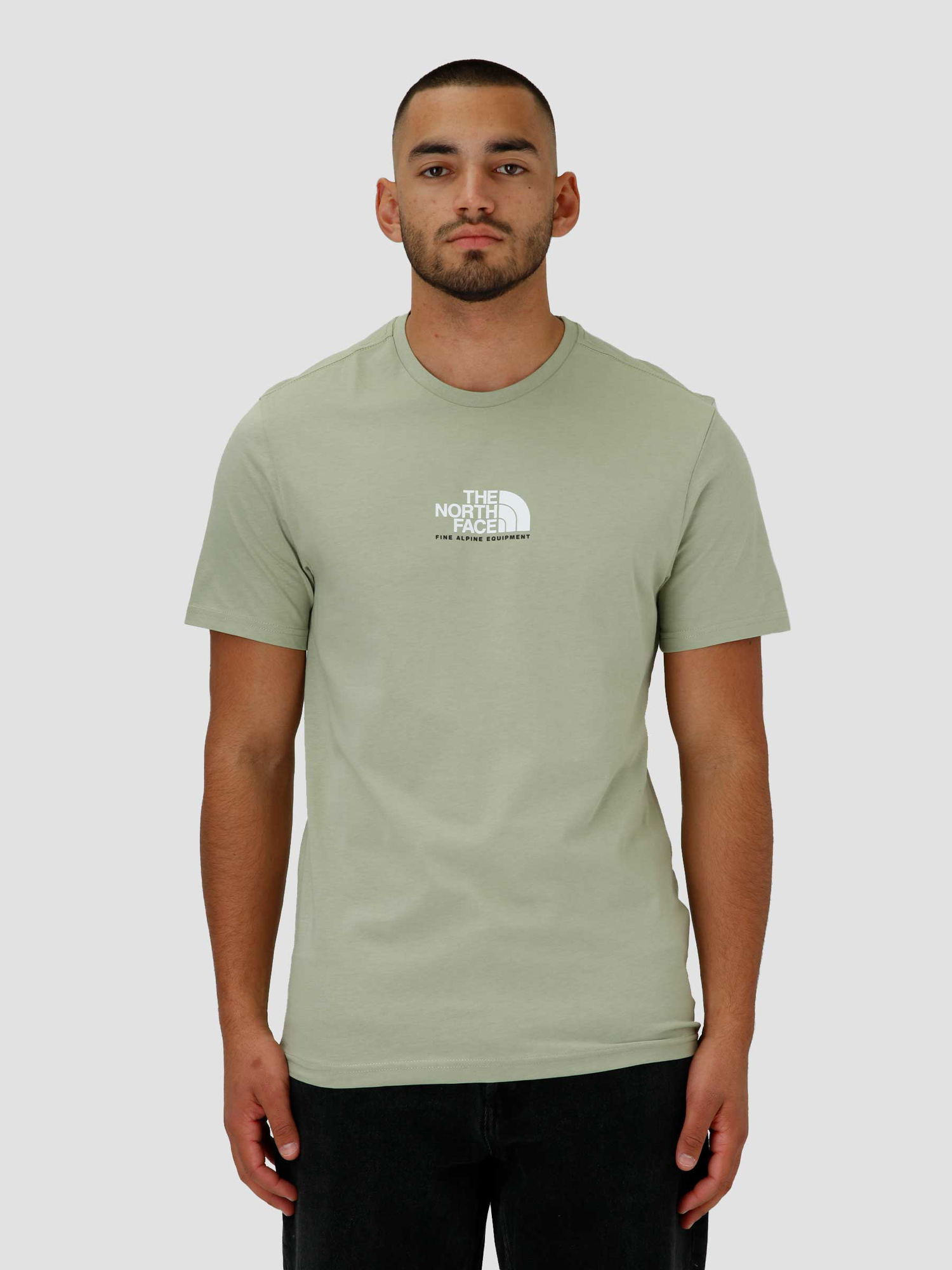 Tričko The North Face Fine Alpine Equipment Tee Zelené | NF0A4SZU3X3, 0