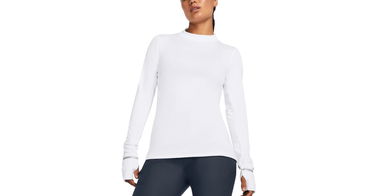 Tričko Under Armour Qualifier Cold Biela | 1379343-100, 1
