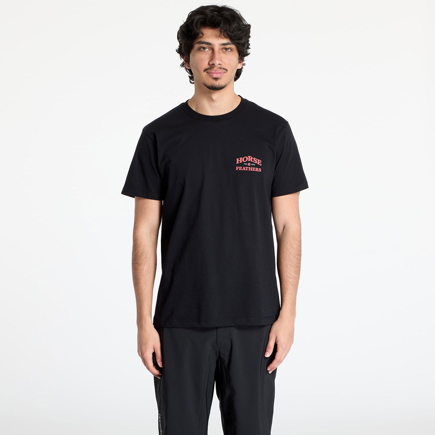 Tričko Horsefeathers Horsefeathers Summit T-Shirt Čierna | SM1386B, 0