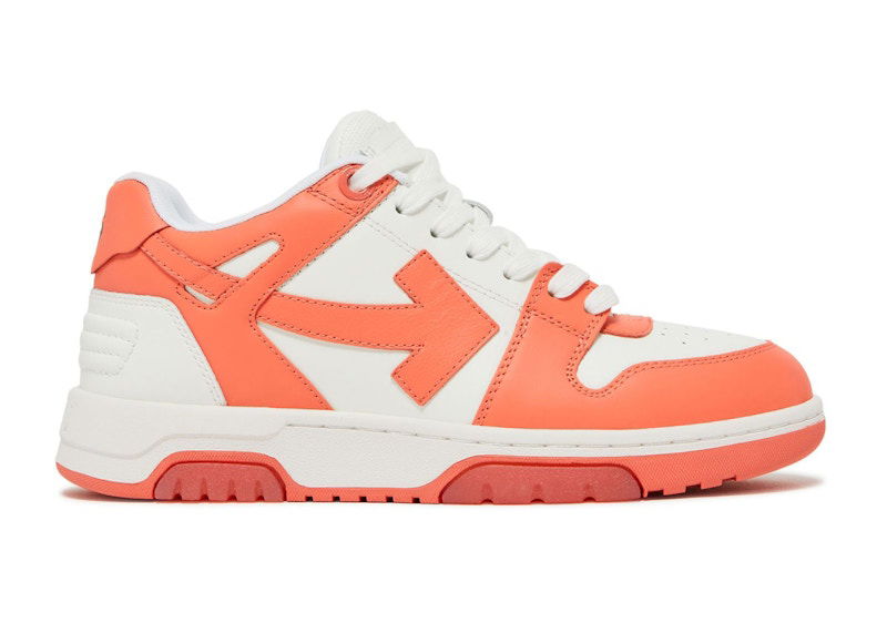 Tenisky a topánky Off-White Out Of Office OOO Low Tops Coral Red White W Oranžová | OWIA259S23LEA001-2601, 0
